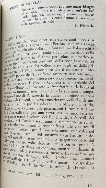 NICHILISMO E IMPERIALISMO. L'AVANGUARDIA LETTERARIA IN ITALIA (1903-1914)