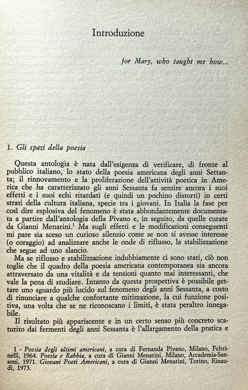 STORIE DI ORDINARIA POESIA. ANTOLOGIA DEI POETI AMERICANI DEGLI ANNI …