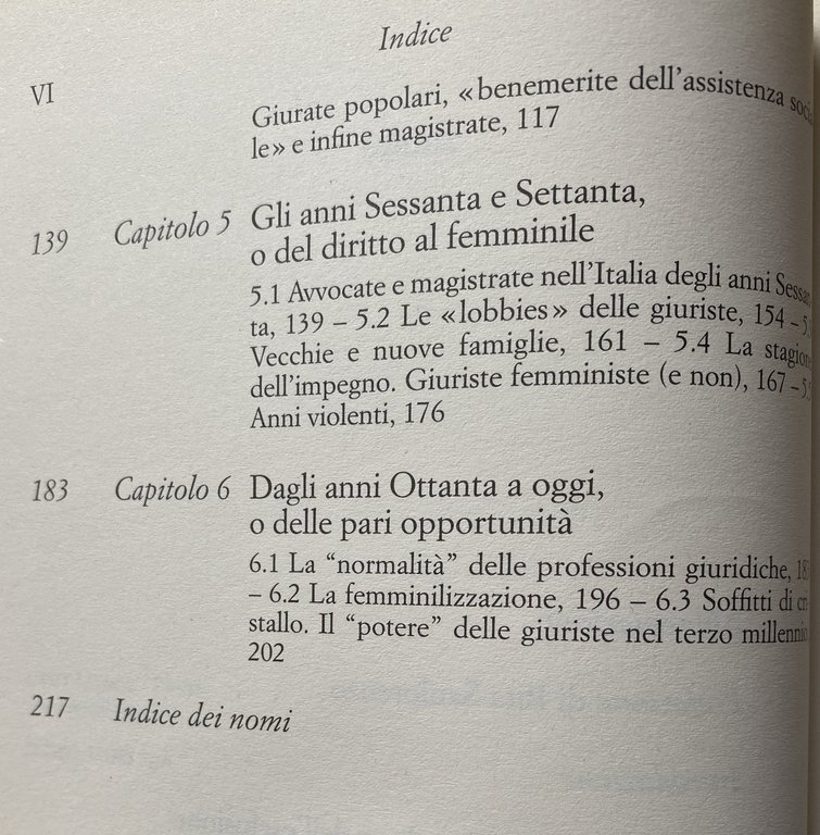 EVA TOGATA. DONNE E PROFESSIONI GIURIDICHE IN ITALIA DALL'UNITÀ A …