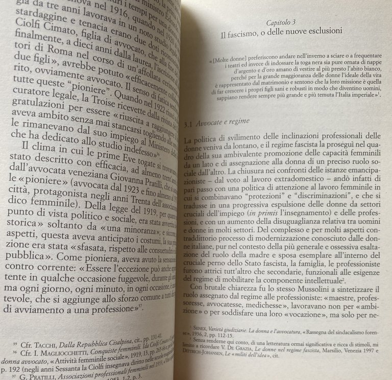 EVA TOGATA. DONNE E PROFESSIONI GIURIDICHE IN ITALIA DALL'UNITÀ A …