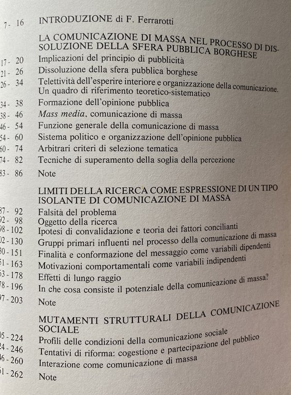 TEORIA DELLA COMUNICAZIONE DI MASSA. MECCANISMI DELLA FORMAZIONE DELL'OPINIONE PUBBLICA …