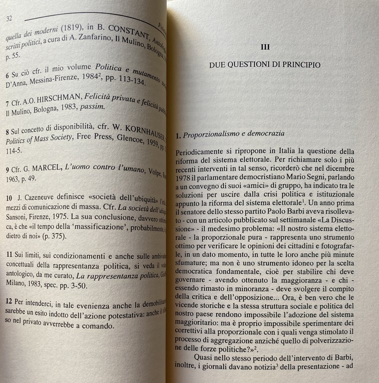 ISTITUZIONI POLITICHE. STRUTTURA E PENSIERO