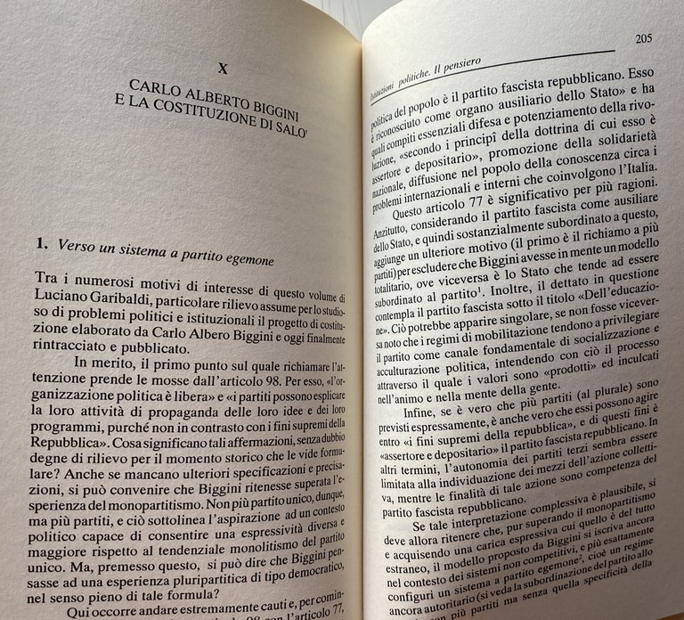 ISTITUZIONI POLITICHE. STRUTTURA E PENSIERO