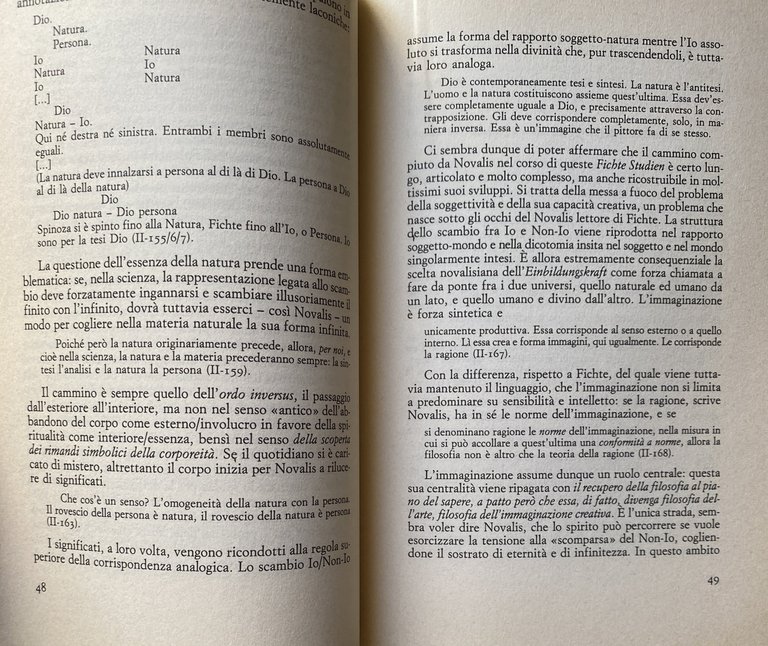 L'ESTETICA DI NOVALIS. ANALOGIA E PRINCIPIO POETICO NELLA PROFEZIA ROMANTICA