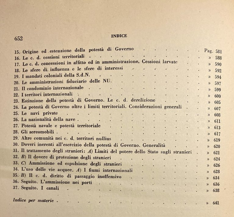 DIRITTO INTERNAZIONALE PUBBLICO