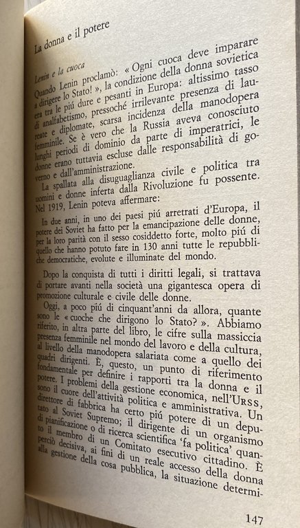 IL CICLONE NATASCIA: RAPPORTO SULLA RIVOLUZIONE FEMMINILE IN URSS