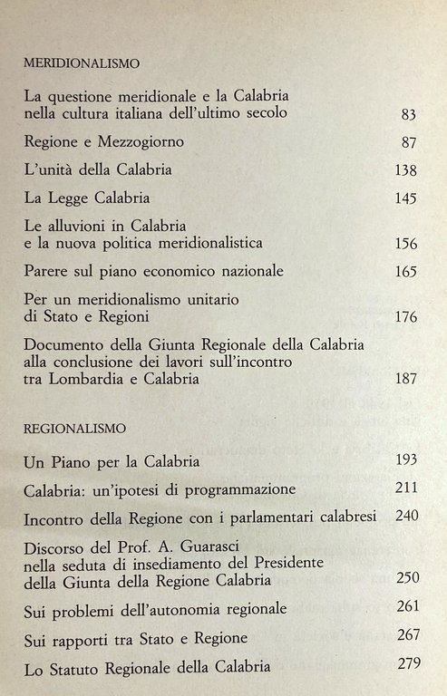 POPOLARISMO, MERIDIONALISMO, REGIONALISMO. A CURA DI PIETRO RENDE