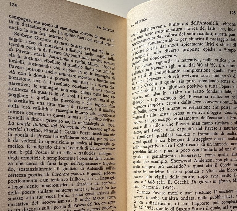 INVITO ALLA LETTURA DI CESARE PAVESE