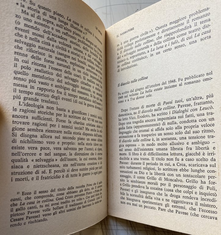 INVITO ALLA LETTURA DI CESARE PAVESE