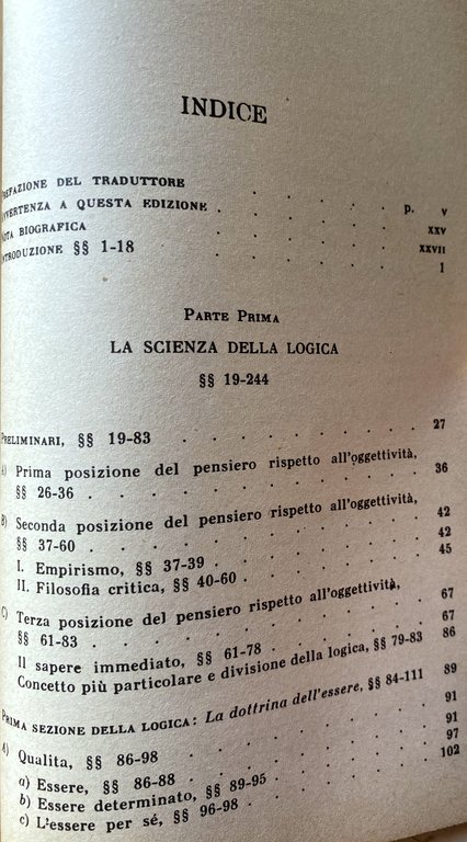 ENCICLOPEDIA DELLE SCIENZE FILOSOFICHE IN COMPENDIO. (COMPLETA VOLUMI 1-2)