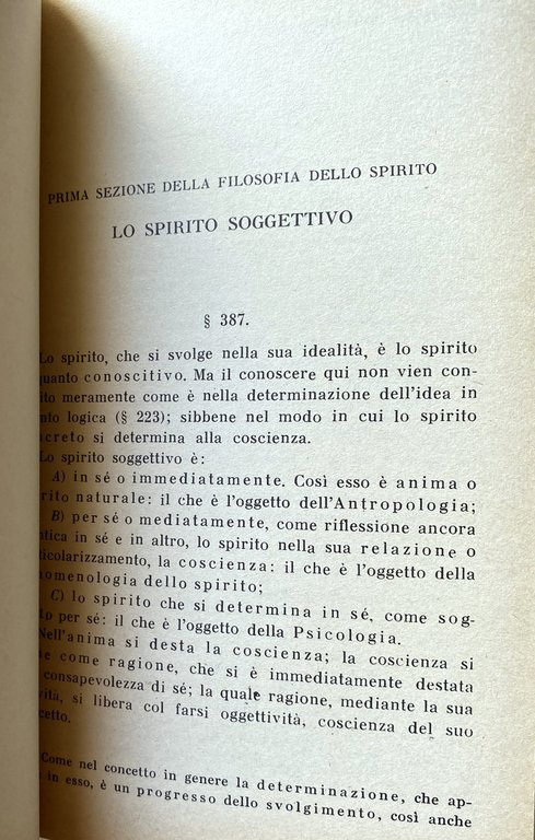 ENCICLOPEDIA DELLE SCIENZE FILOSOFICHE IN COMPENDIO. (COMPLETA VOLUMI 1-2)