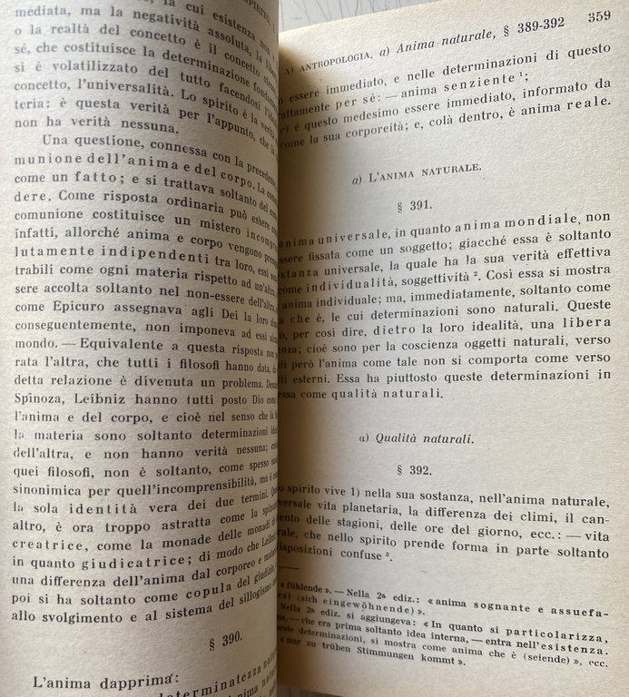 ENCICLOPEDIA DELLE SCIENZE FILOSOFICHE IN COMPENDIO. (COMPLETA VOLUMI 1-2)