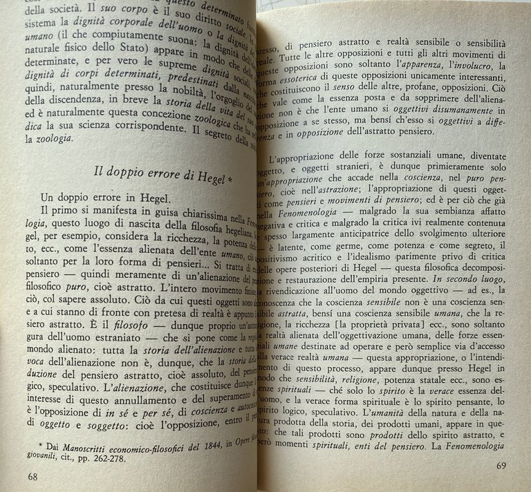 IL PENSIERO DI KARL MARX. ANTOLOGIA