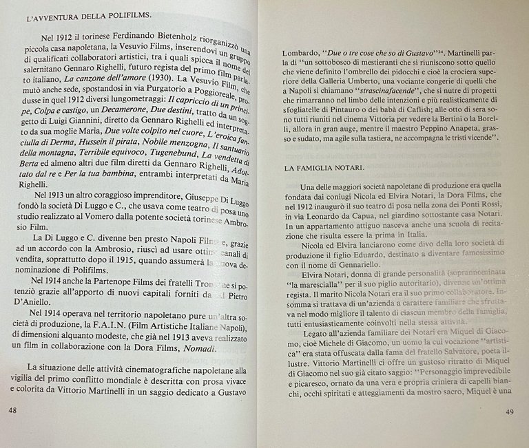 IL MARE, LA LUNA, I COLTELLI. PER UNA STORIA DEL …