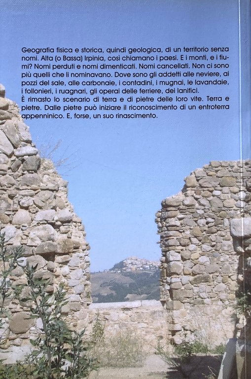 IRPINIA OMBELICO D'ITALIA. GEOGRAFIA GEOLOGICA, TERRITORI, ITINERARI