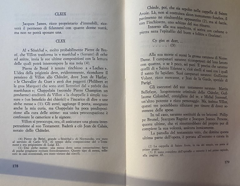 LETTURA CRITICA DELL'OPERA DI FRANÇOIS VILLON (LE LAIS E LE …