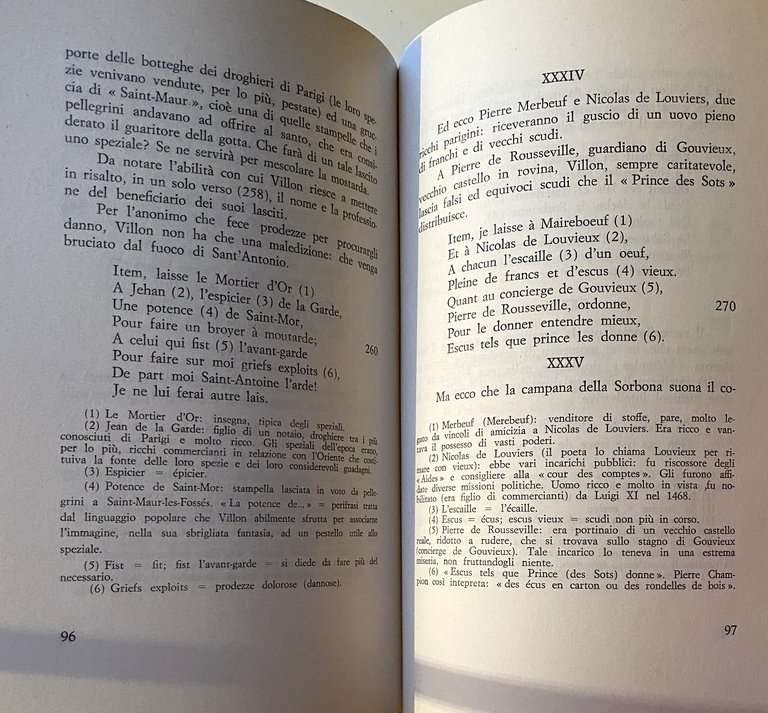 LETTURA CRITICA DELL'OPERA DI FRANÇOIS VILLON (LE LAIS E LE …