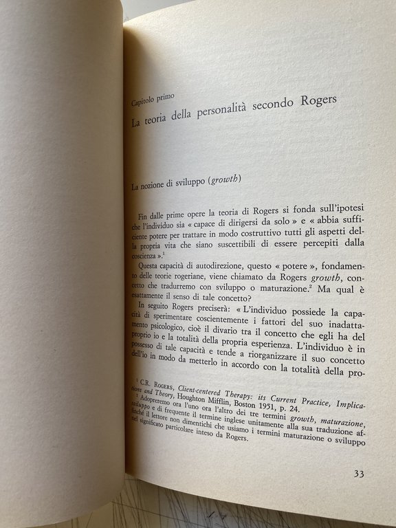 L'ORIENTAMENTO NON DIRETTIVO IN PSICOTERAPIA E IN PSICOLOGIA SOCIALE