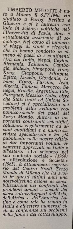 SOCIOLOGIA DELLA FAME: DALLA PRESA DI COSCIENZA DEL PROBLEMA AD …