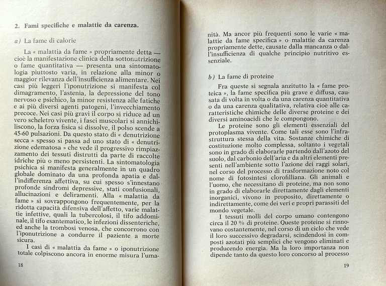 SOCIOLOGIA DELLA FAME: DALLA PRESA DI COSCIENZA DEL PROBLEMA AD …