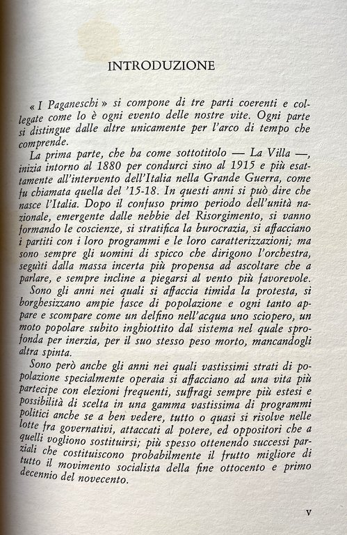 I PAGANESCHI: LA VILLA, LA CITTÀ, IL TEMPO