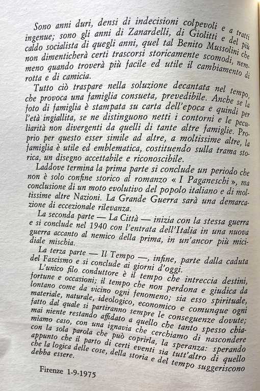 I PAGANESCHI: LA VILLA, LA CITTÀ, IL TEMPO