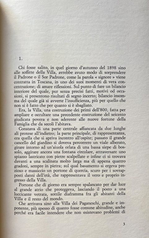 I PAGANESCHI: LA VILLA, LA CITTÀ, IL TEMPO