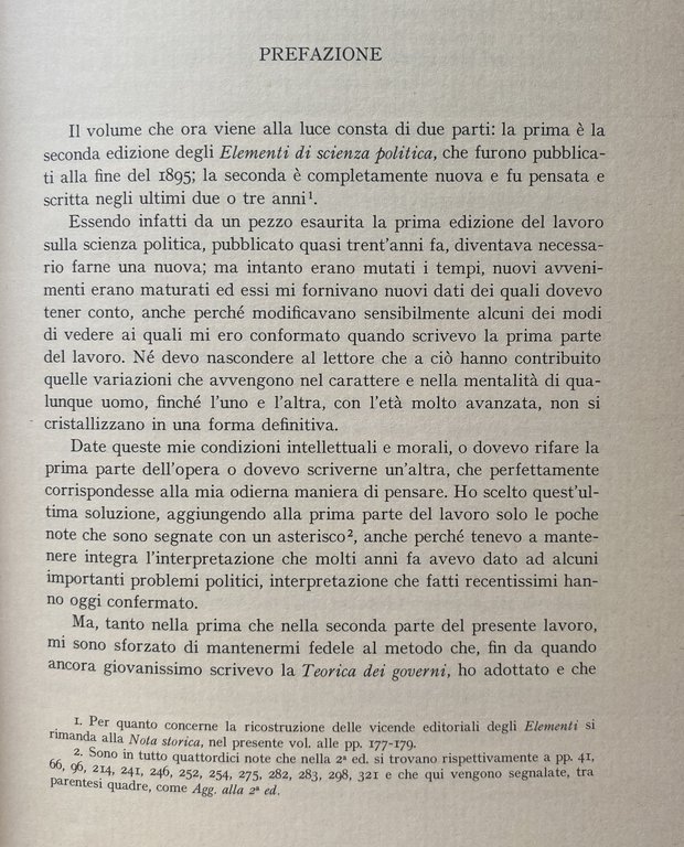 SCRITTI POLITICI: TEORICA DEI GOVERNI E GOVERNO PARLAMENTARE, ELEMENTI DI …