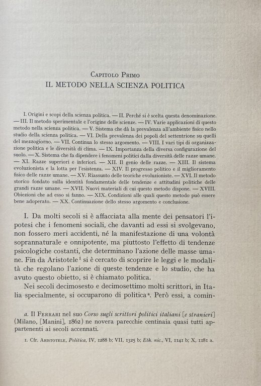 SCRITTI POLITICI: TEORICA DEI GOVERNI E GOVERNO PARLAMENTARE, ELEMENTI DI …