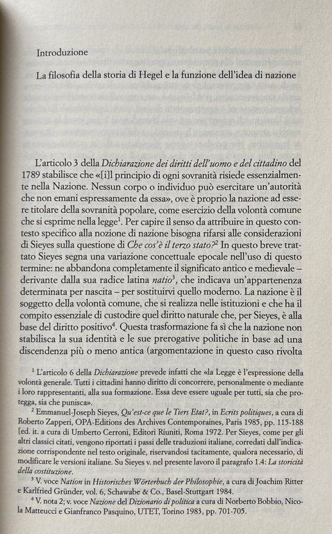 COSTITUZIONE E POPOLO. LO STATO MODERNO NELLA FILOSOFIA DELLA STORIA …