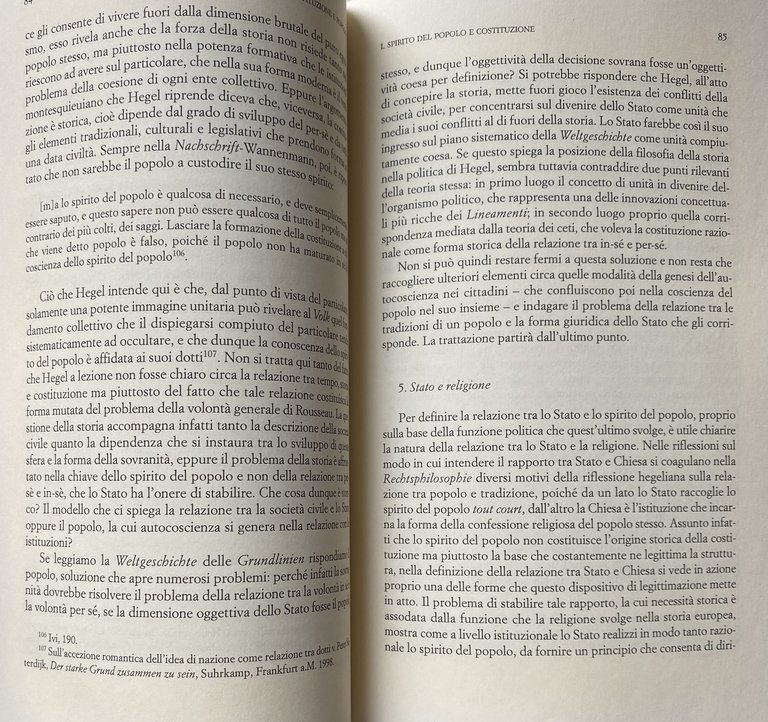 COSTITUZIONE E POPOLO. LO STATO MODERNO NELLA FILOSOFIA DELLA STORIA …