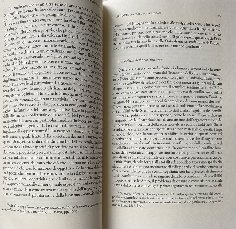 COSTITUZIONE E POPOLO. LO STATO MODERNO NELLA FILOSOFIA DELLA STORIA …