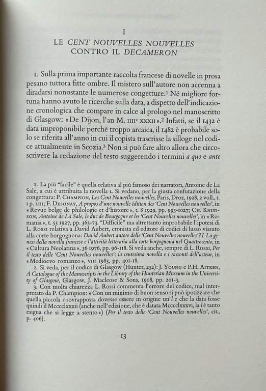 LA MASCHERA DI LANCILLOTTO. STUDI SUL QUATTROCENTO LETTERARIO FRANCESE