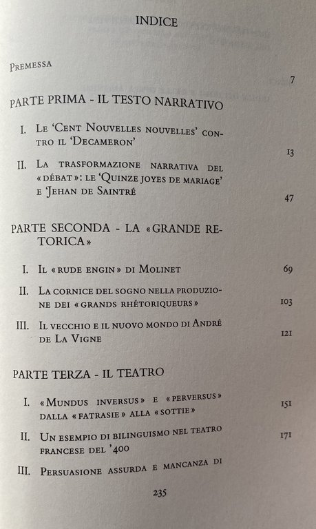 LA MASCHERA DI LANCILLOTTO. STUDI SUL QUATTROCENTO LETTERARIO FRANCESE