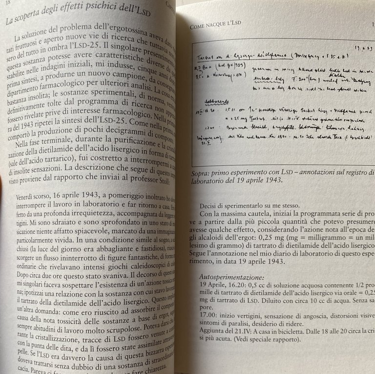 LSD. IL MIO BAMBINO DIFFICILE. RIFLESSIONI SU DROGHE SACRE, MISTICISMO …