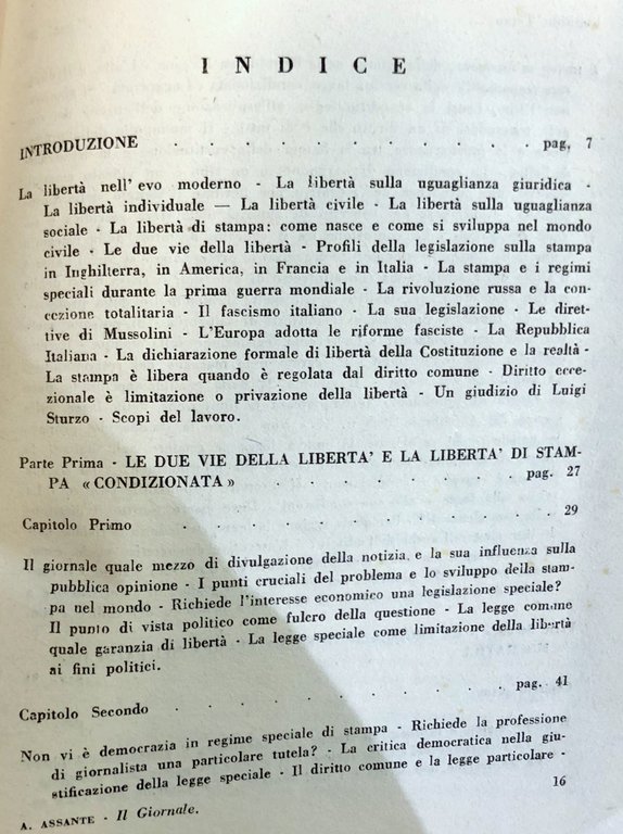 IL GIORNALE. LIBERTÀ DI STAMPA E GIORNALISMO IN ITALIA E …