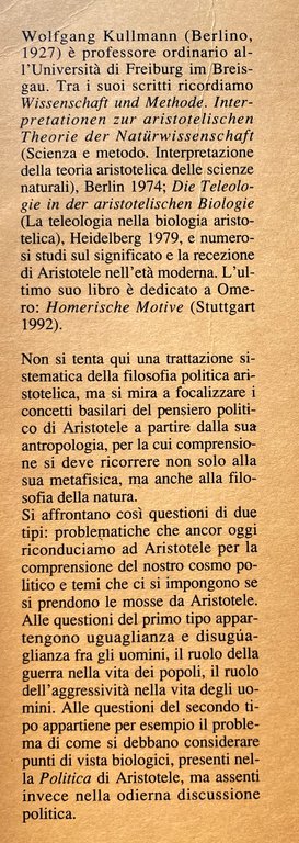 IL PENSIERO POLITICO DI ARISTOTELE