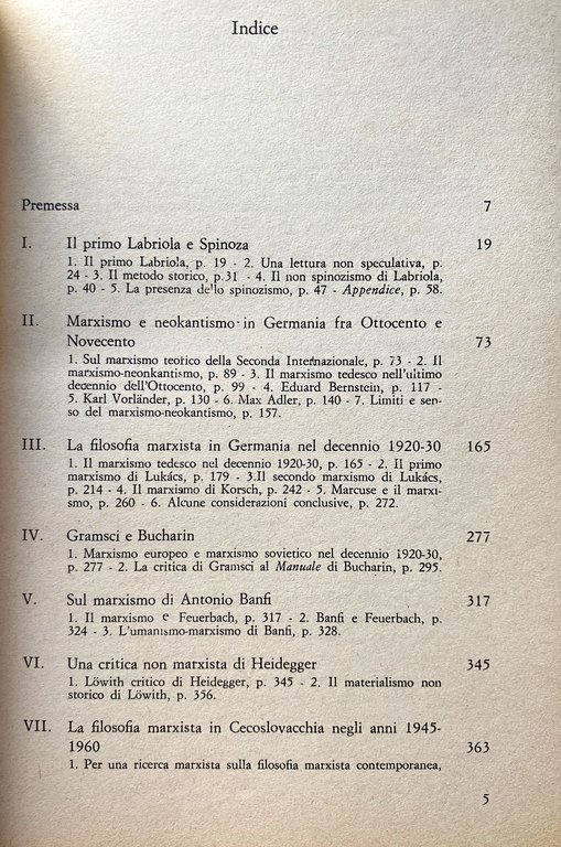 FILOSOFIA E SOCIALISMO