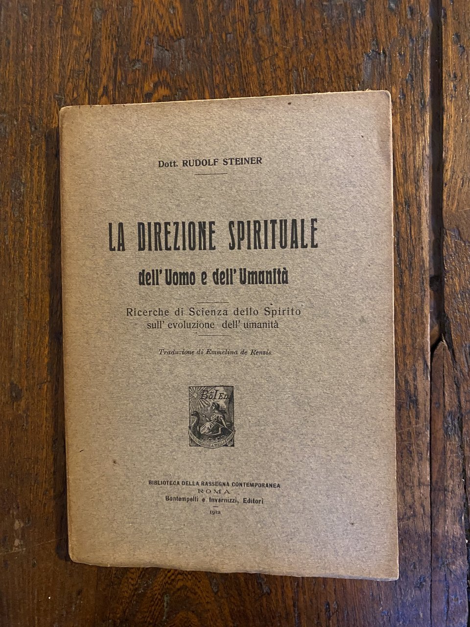 La direzione spirituale dell'Uomo e dell'Umanità