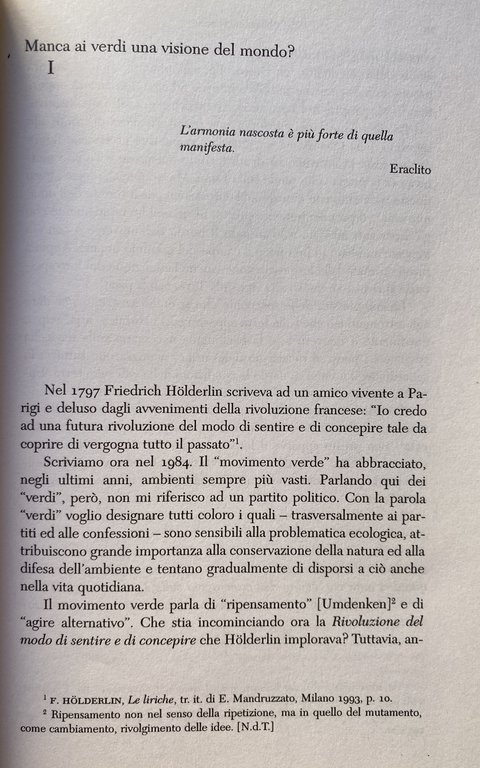 L'INVERNO EPOCALE. CRITICA ECOLOGICA DEL PRESENTE