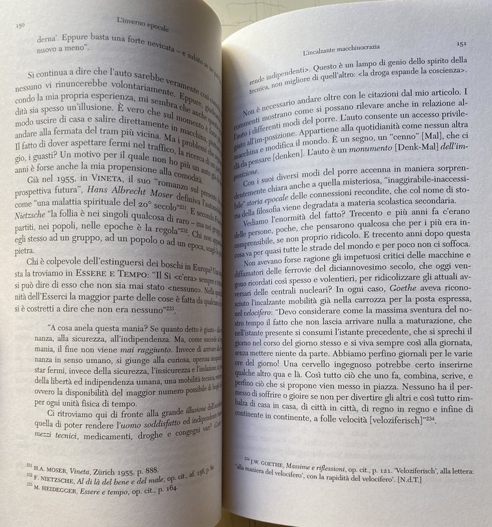 L'INVERNO EPOCALE. CRITICA ECOLOGICA DEL PRESENTE