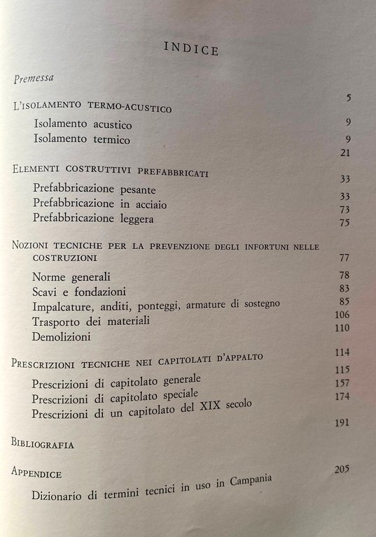 EDILIZIA. ELEMENTI COSTRUTTIVI E NORME TECNICHE