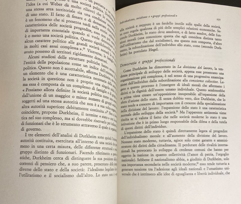 CAPITALISMO E TEORIA SOCIALE. MARX, DURKHEIM E MAX WEBER