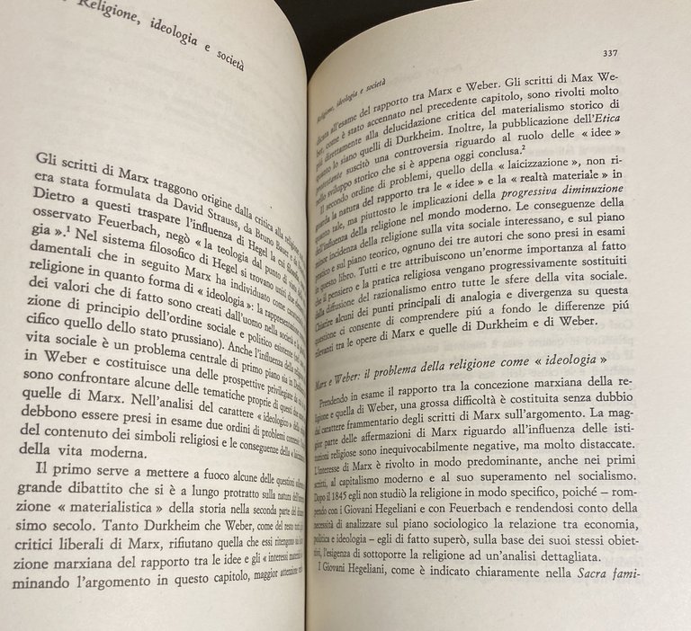 CAPITALISMO E TEORIA SOCIALE. MARX, DURKHEIM E MAX WEBER