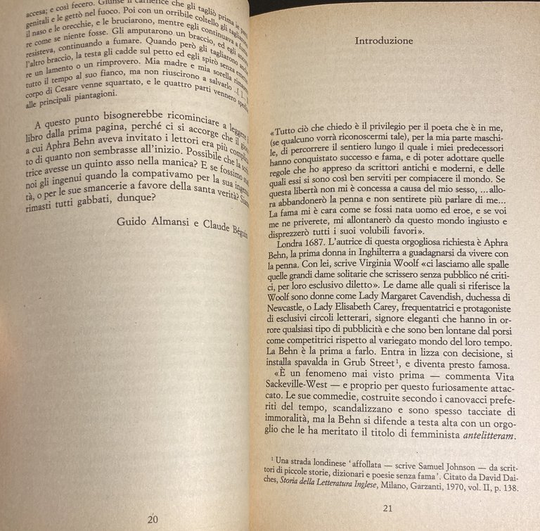 OROONOKO. LO SCHIAVO REALE A CURA DI ANNAMARIA LAMARRA