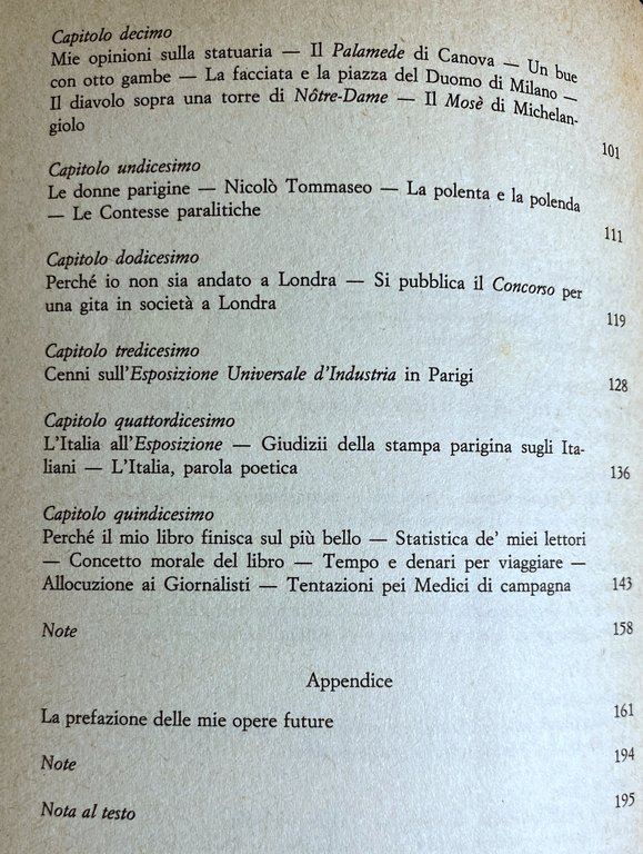 IL VIAGGIO DI UN IGNORANTE OSSIA RICETTA PER GLI IPOCONDRIACI