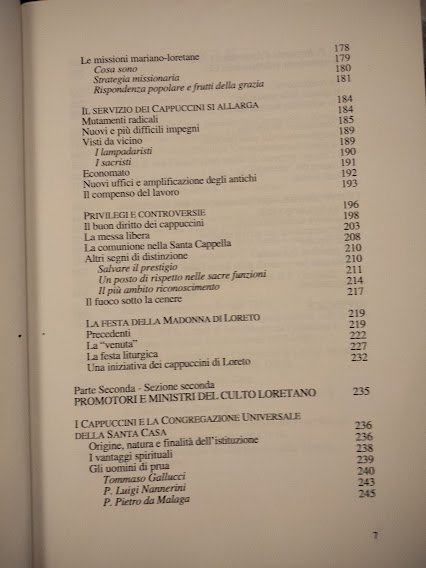 Loreto e i Cappuccini.