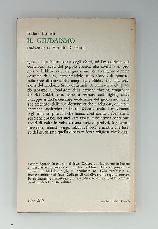 Il Giudaismo