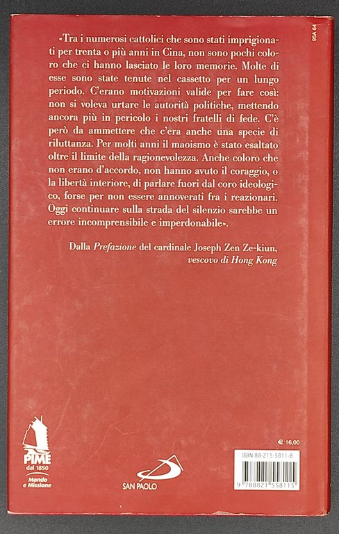 Il libro rosso dei martiri cinesi