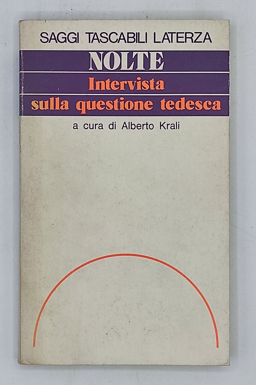 Intervista sulla questione tedesca